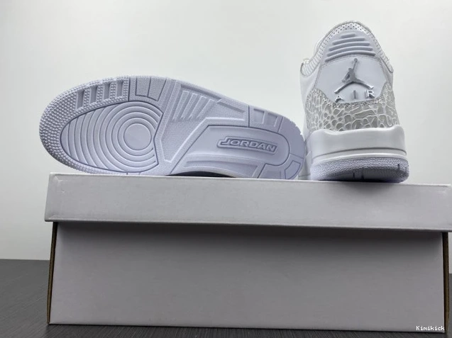 Air Retro 3 952 Jordan White' 'Triple GoodFit PS 429487- 0619
